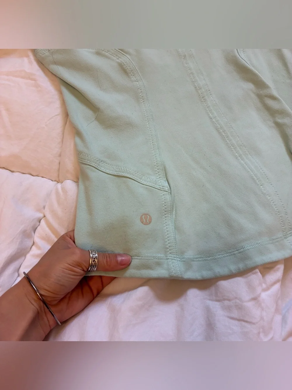 Lululemon sea-foam define jacket